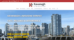 Desktop Screenshot of kavanaghlimo.com