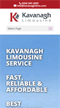 Mobile Screenshot of kavanaghlimo.com